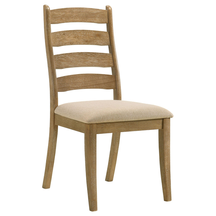 Danvers - Ladder Back Dining Side Chair (Set of 2) - Brown Oak