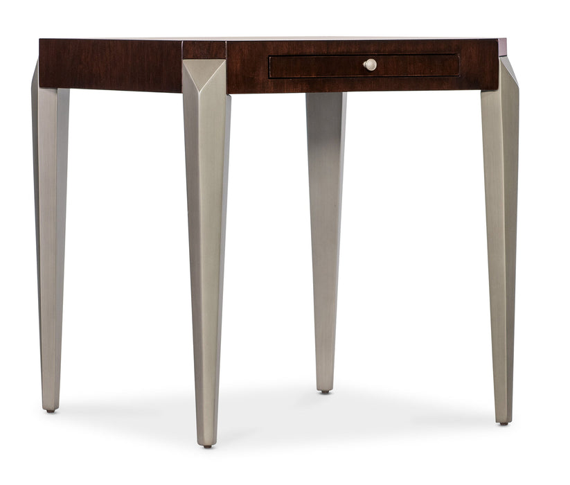 Bella Donna - Square End Table - Dark Brown