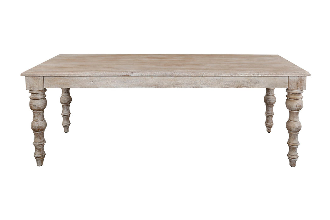 Crossings - Eden Rectangular Dining Table - Toasted Tumbleweed