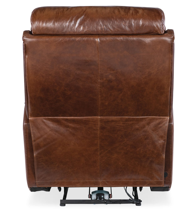 Harlan - Zero Gravity Power Recliner With Power Headrest - Dark Brown