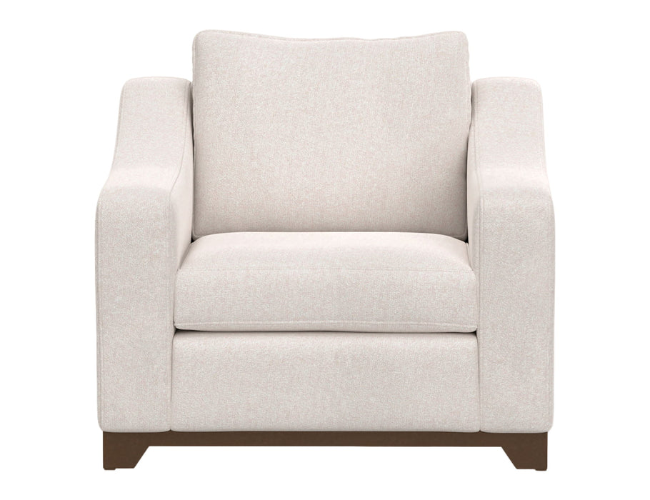 Natural Parota - Armchair - Mink Withe