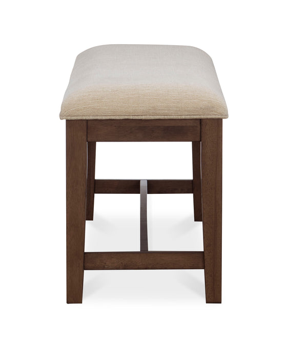 Bluffton Heights - Transitional Bench - Brown