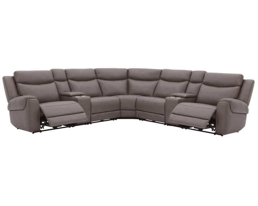 Momentum - Modular Power Reclining Sectional With Power Adjustable Headrests