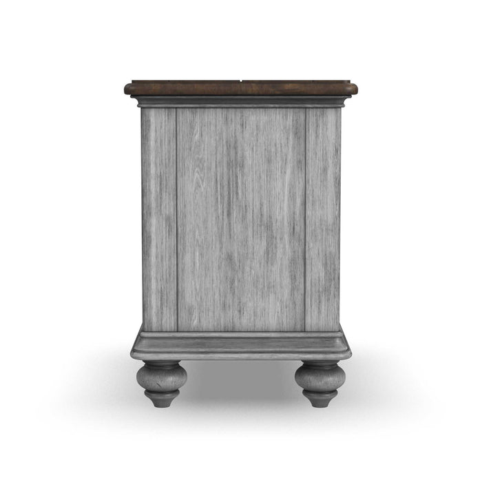 Plymouth - Chairside Table - Gray