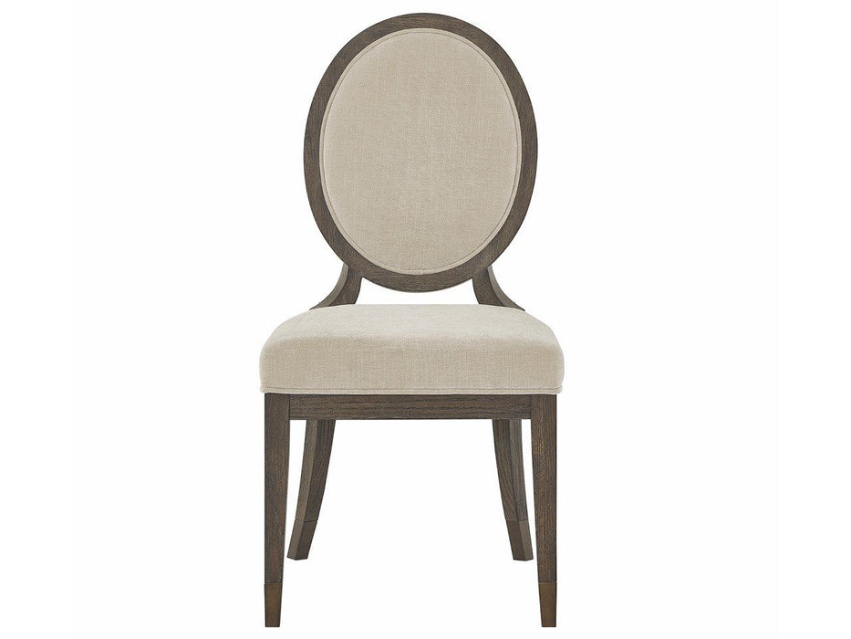 Montclair - Oval Side Chair (Set of 2) - Cocoa