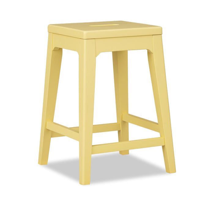 Lake House - Counter Height Backless Stool - Golden Hour