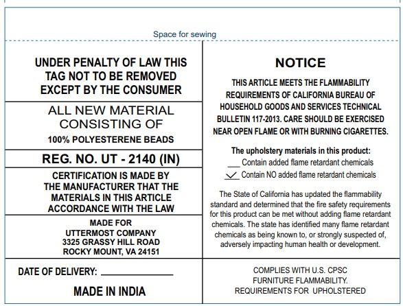 Mesick - Handwoven Pouf - Gray