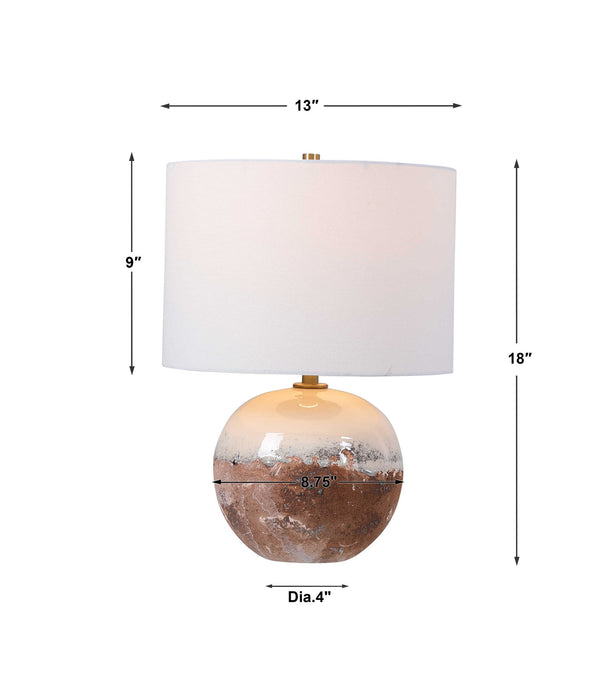 Durango - Terracotta Accent Lamp - Dark Brown