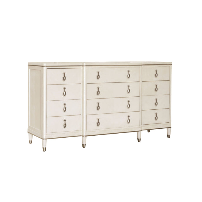 Grace - 12-Drawer Dresser - White