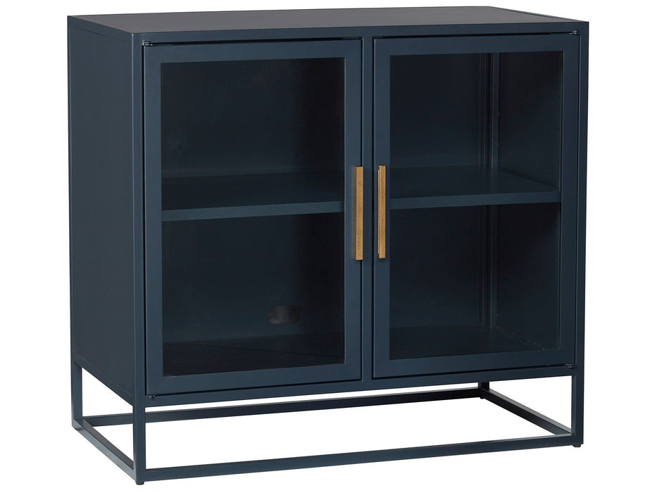 Getaway - Santorini Short Metal Kitchen Cabinet - Black