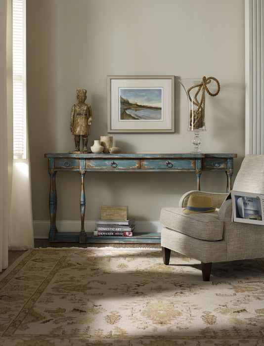 Sanctuary - Four-Drawer Thin Console Table