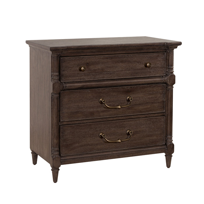 Revival Row - 3-Drawer Bachelor's Chest - Brown