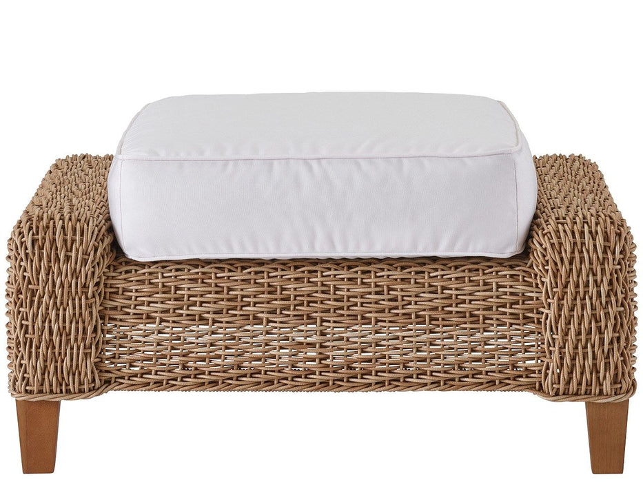 Coastal Living Outdoor - Laconia Ottoman - Light Brown