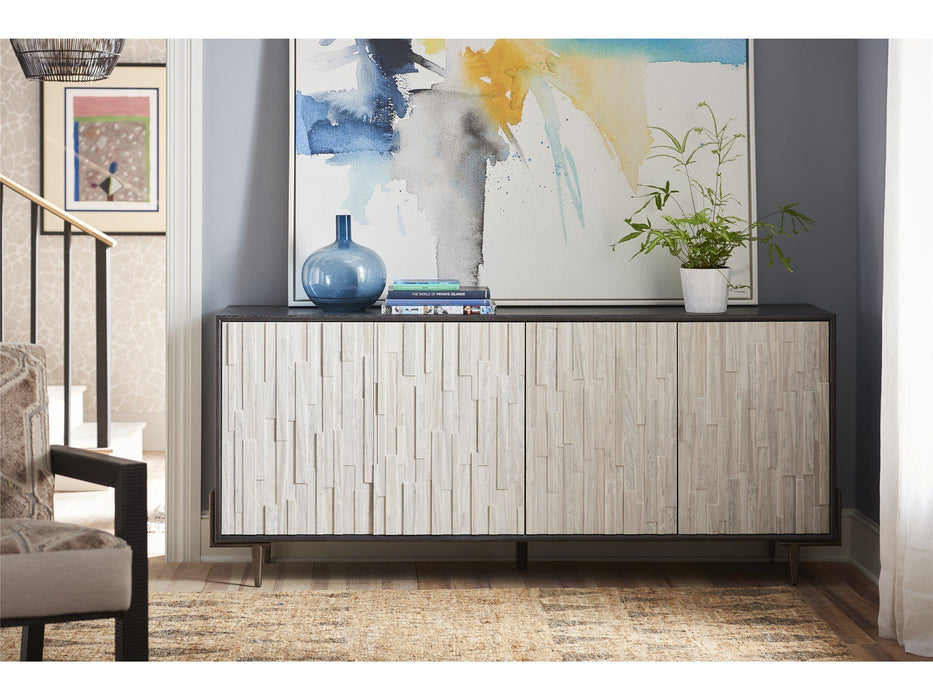 Curated - Oslo Entertainment Console - Dark Gray