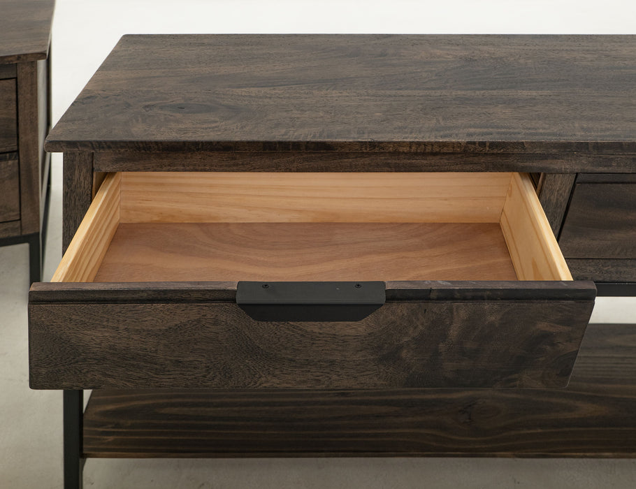 Mita - Sofa Table - Cedar Brown