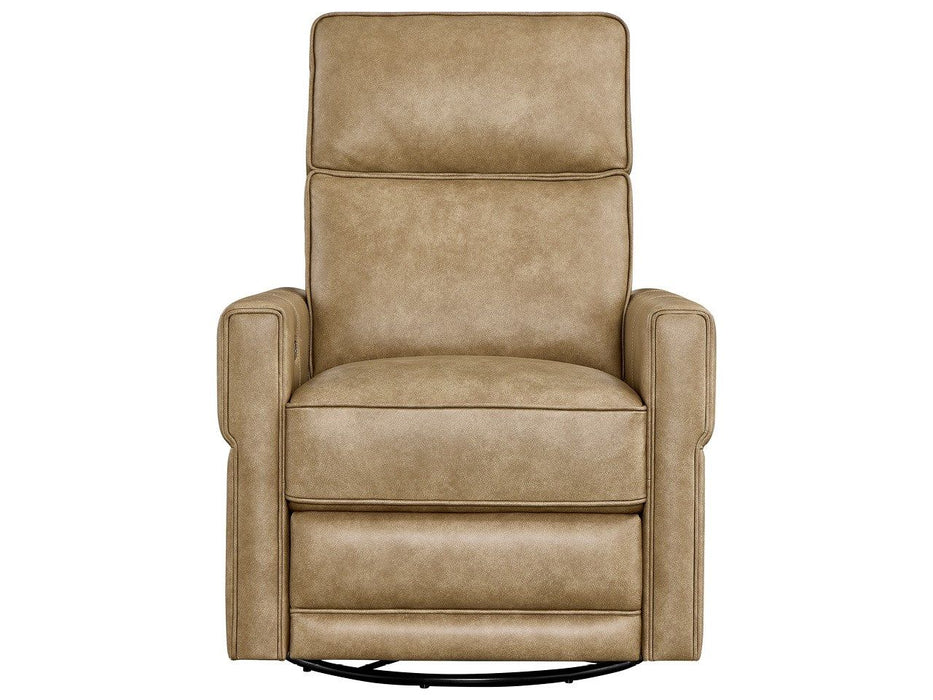 Jaxon - Swivel Glider Recliner - Luminance Caribou