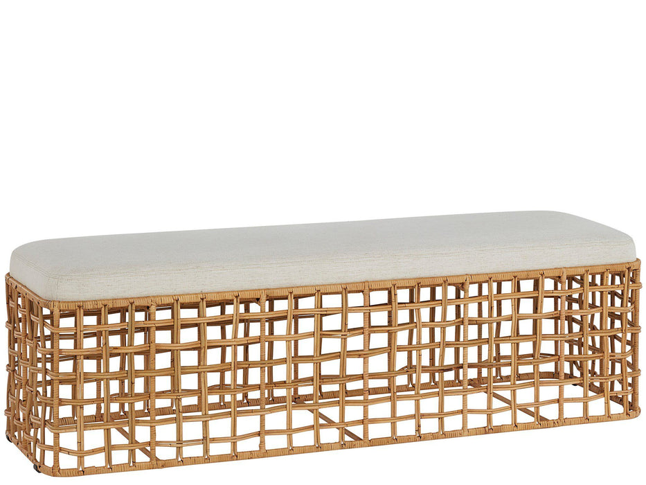 Getaway - Rattan Bench - Light Brown