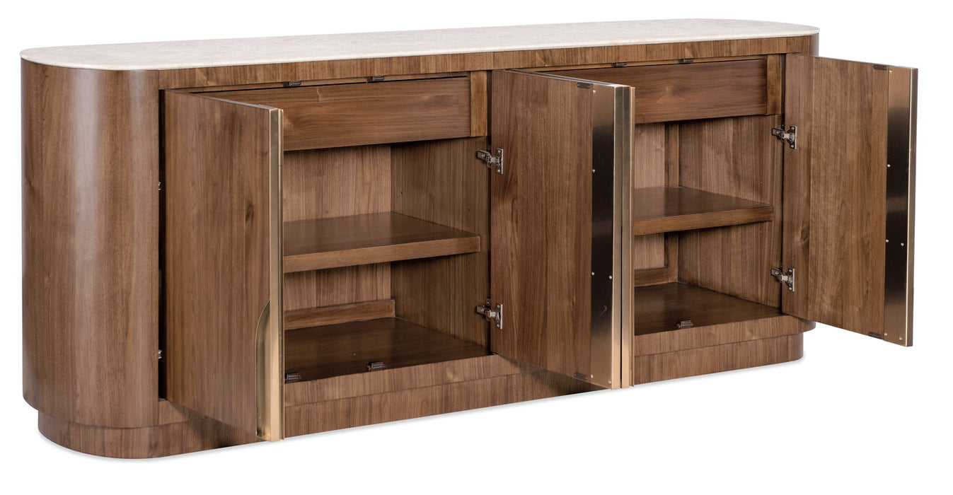 Eleana - Credenza - Medium Wood
