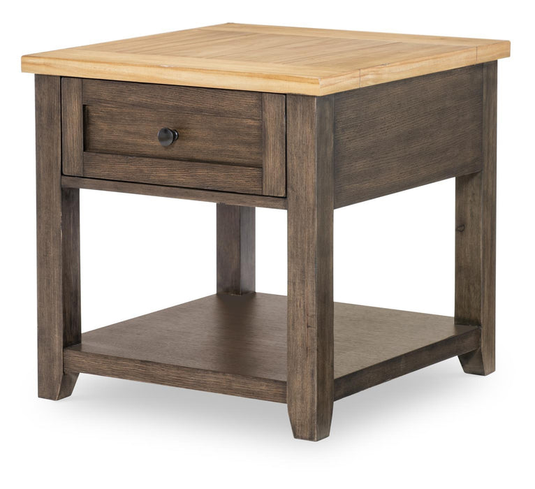 XXX's And OOO's - End Table - Two Tone