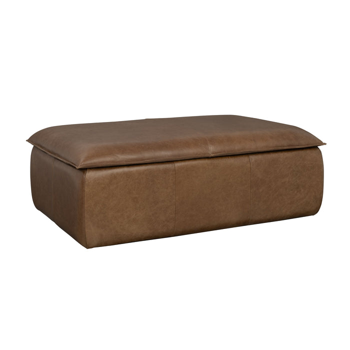 Crawford - Leather Rectangular Storage Ottoman