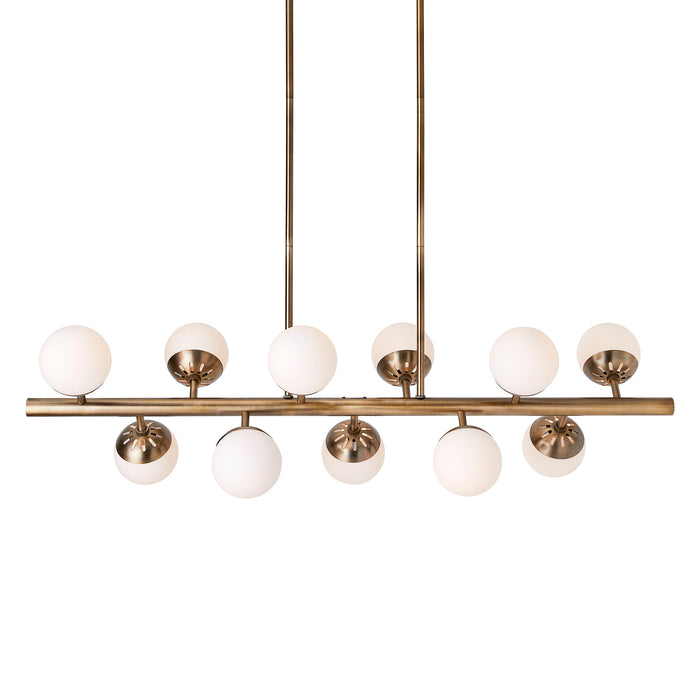 Droplet - 11 Light Linear Chandelier