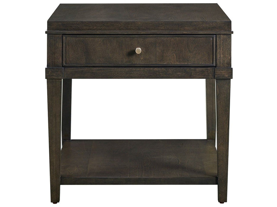 Fenwick - End Table - Dark Brown