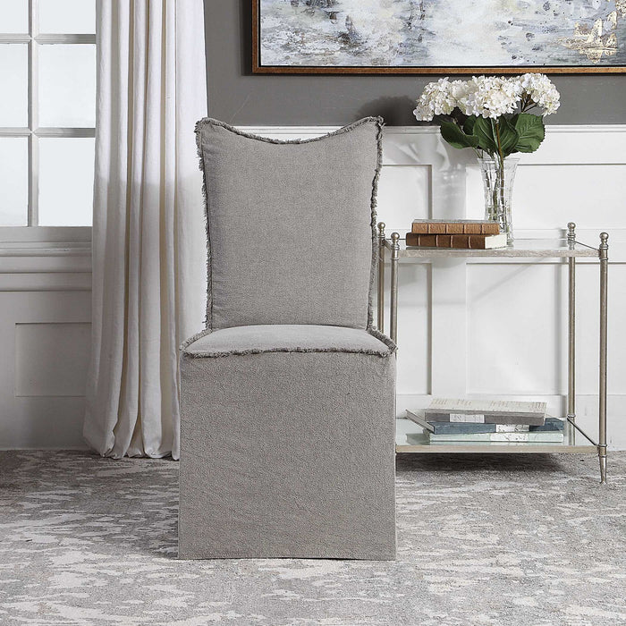 Narissa - Armless Chairs (Set of 2) - Gray
