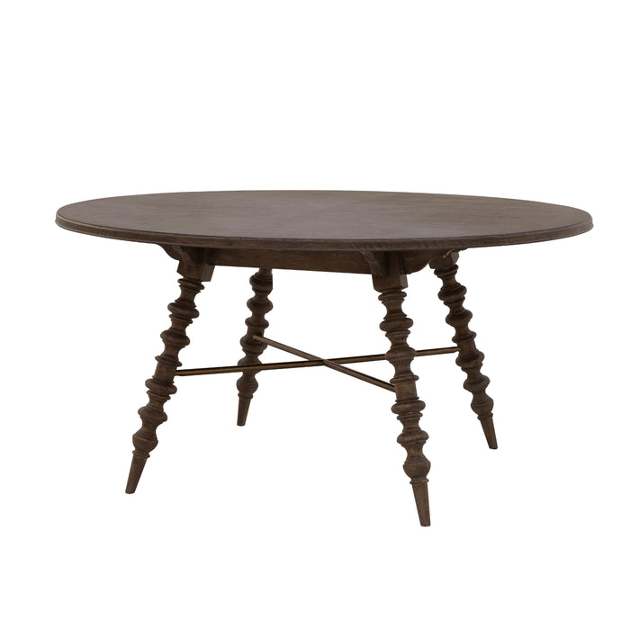 Revival Row - Round Table - Brown