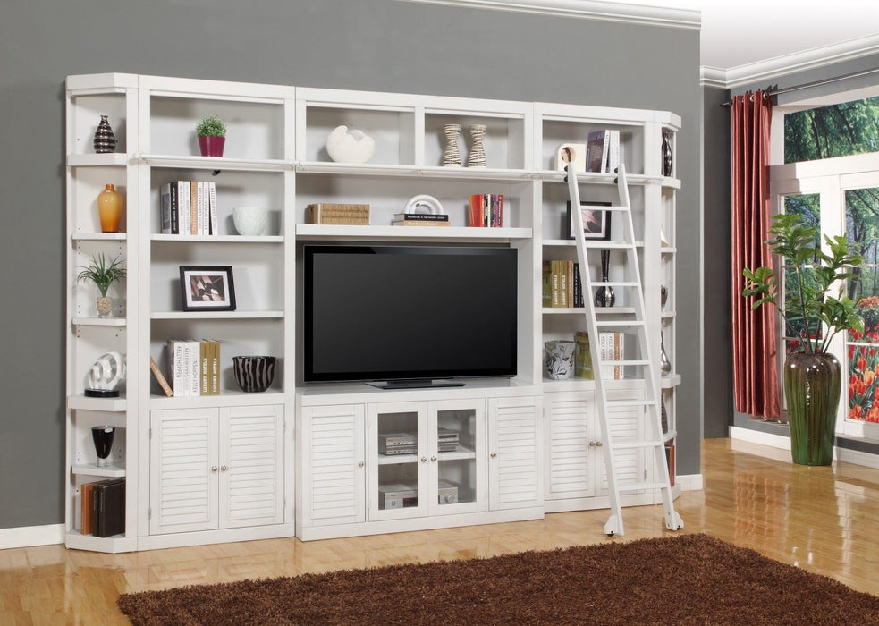 Boca - Outside Corner Bookcase - Cottage White
