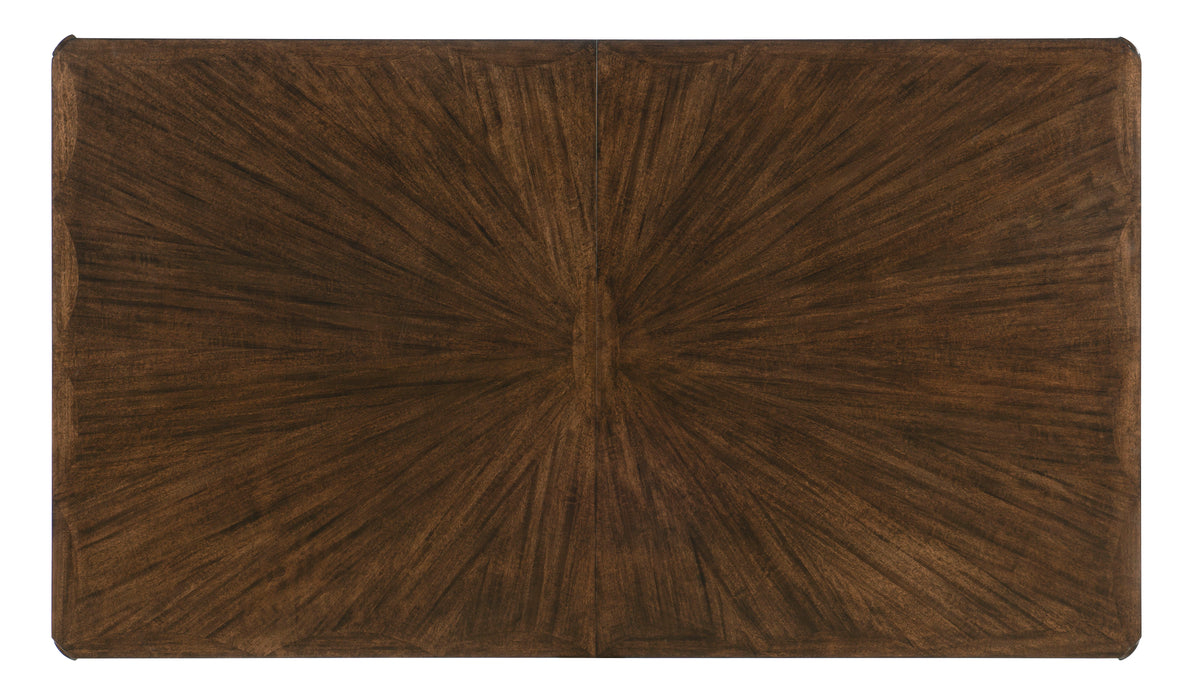 Savoy - Leg Dining Table - Dark Brown