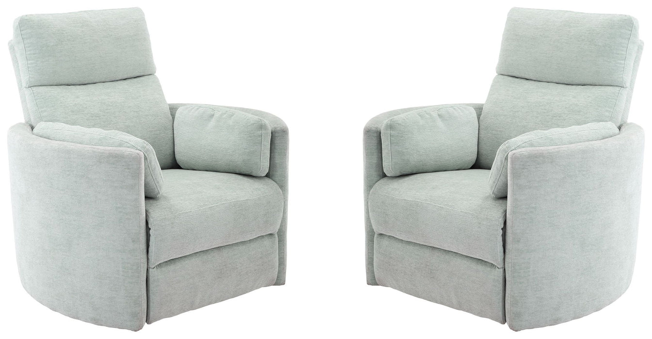 Radius - Power Swivel Glider Recliner (Set of 2)