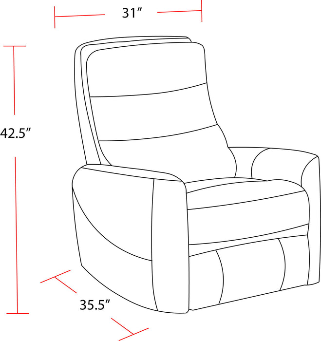 Hercules - Manual Swivel Glider Recliner
