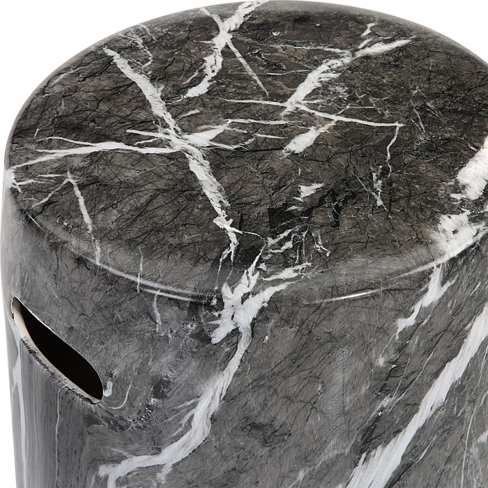 Marvel - Marbled Garden Stool