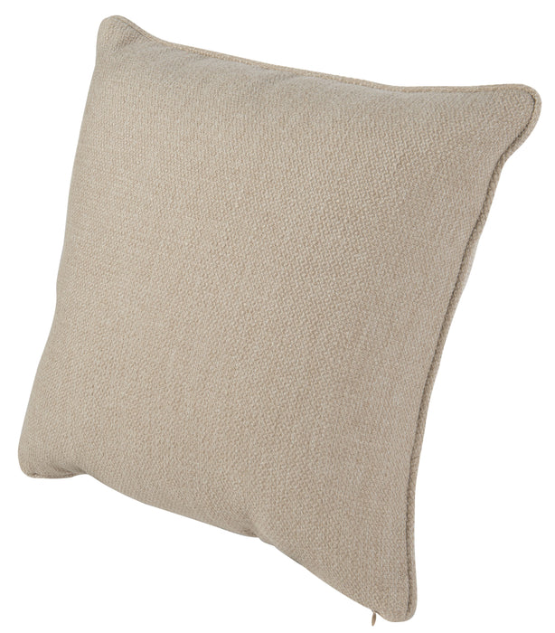 18" Square Welt No Pleats Pillow