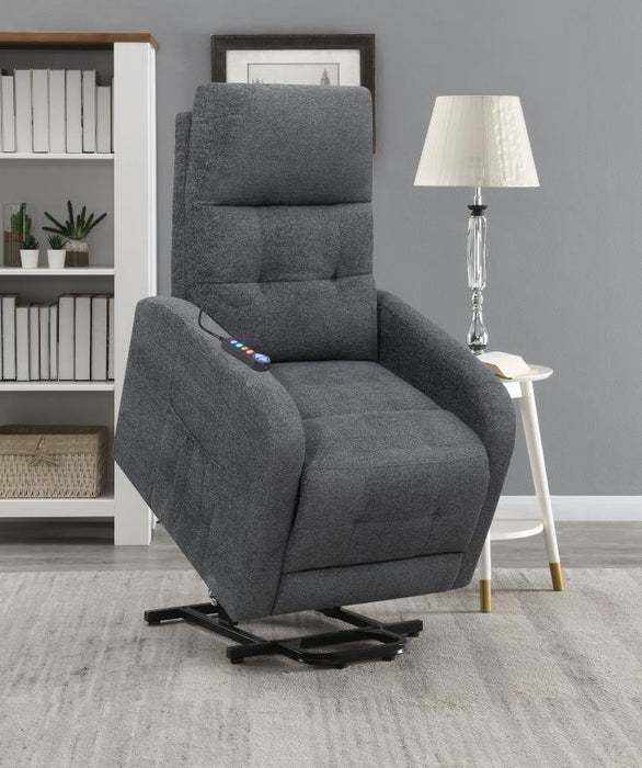 Howie - Tufted Upholstered Power Lift Recliner