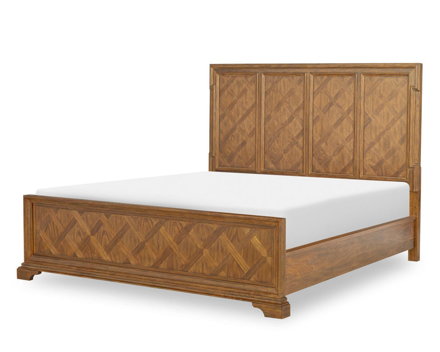 Echelon - Complete Parquet Panel Bed