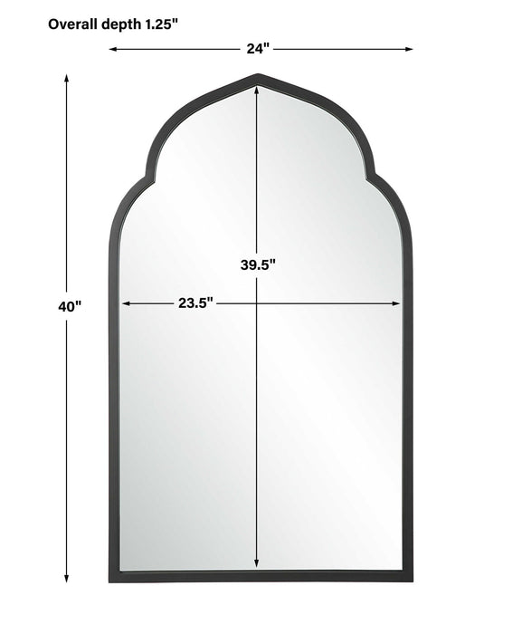 Kenitra - Arch Mirror - Black