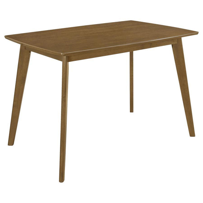 Kersey - Dining Table With Angled Legs - Chestnut