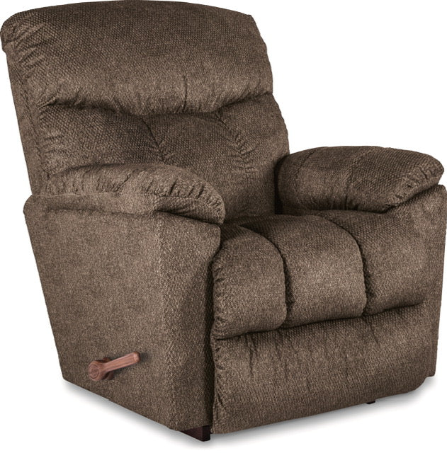 Morrison Power Rocking Recliner w/Headrest and Lumbar Cappuccino