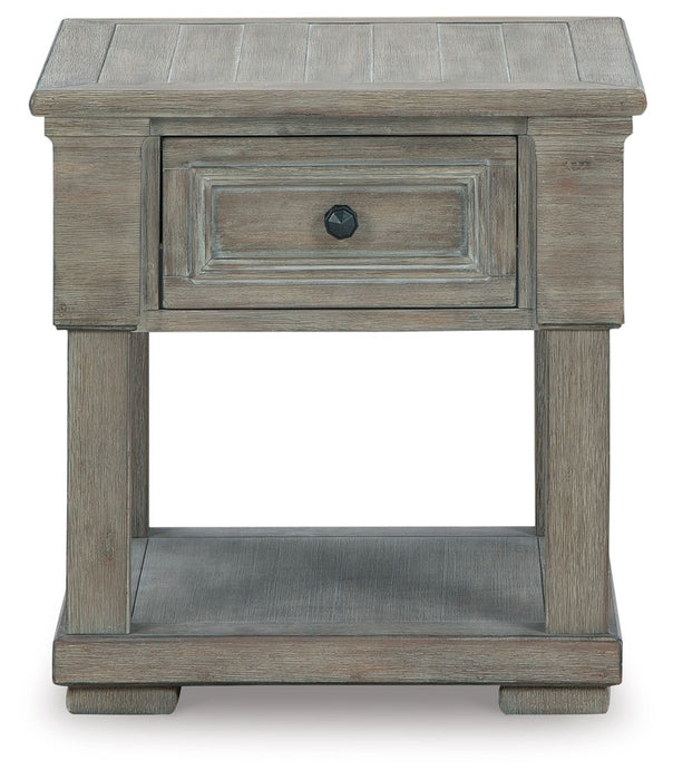 Moreshire - Bisque - Rectangular End Table