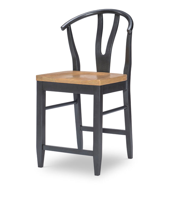 Franklin - Counter Height Chair - Black