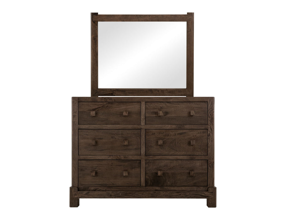 Atenas - 6-Drawer Dresser - Brown