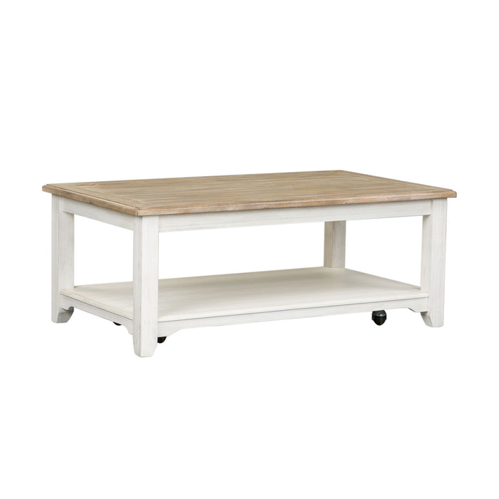 Summerville - 3 Piece Table Set (1 Cocktail 2 End Tables) - White