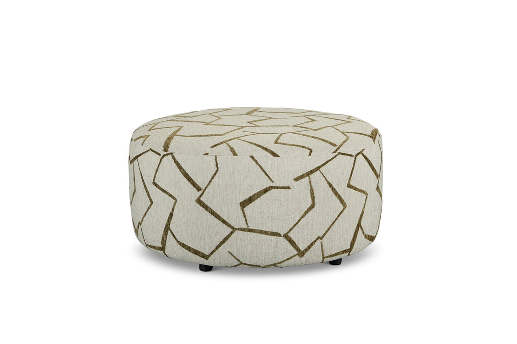 Avalon - Fabric Stationary Cocktail Ottoman