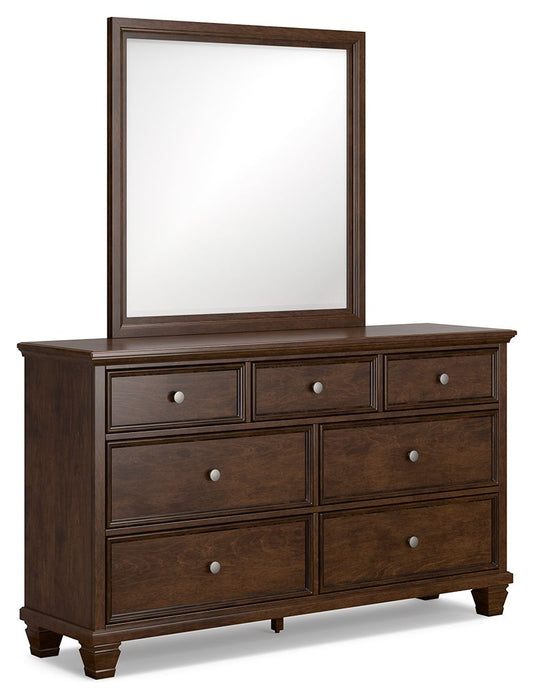 Danabrin - Brown - Dresser And Mirror