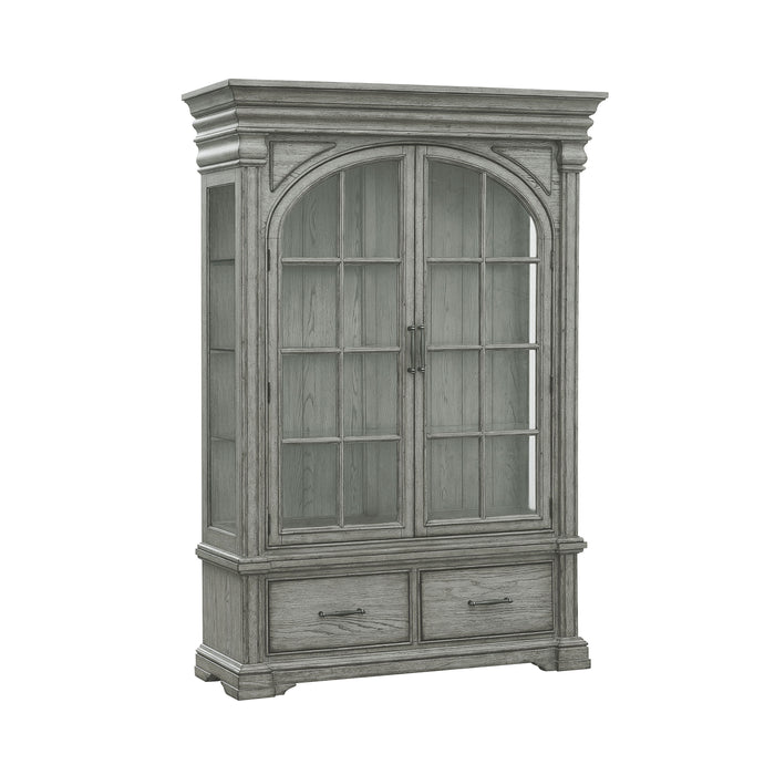 Madison Ridge - China Cabinet - Gray