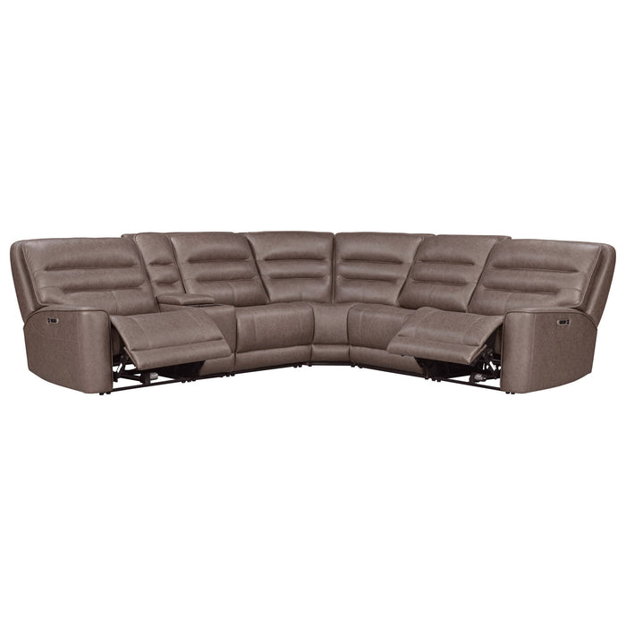Lawson - Power Reclining Sectional With Adjustable Headrests