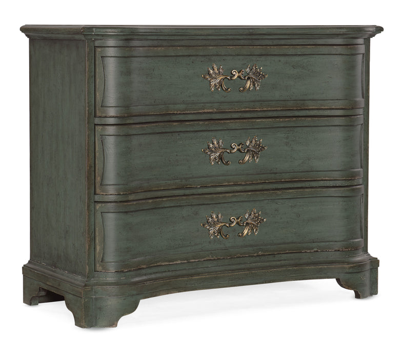 Charleston - Three-Drawer Accent Chest - Dark Green