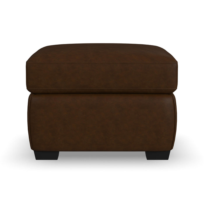 Hudson - Ottoman For Living Room - Dark Brown