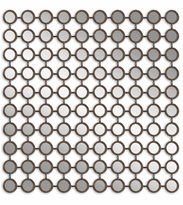 Dinuba - Mirror - Antique Silver Champagne